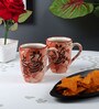 250 ML Orange Ceramic (Set of 7) Mugs