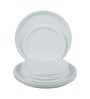 White  Acrylic Melamine 12 Pcs Dinner Set