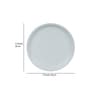 White  Melamine (Set Of 6) Quarter Plates