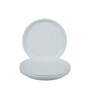 White  Melamine (Set Of 6) Quarter Plates