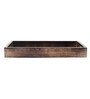 Rectangle Brown Mango Wood Serving Tray