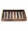 Rectangle Brown Mango Wood Serving Tray