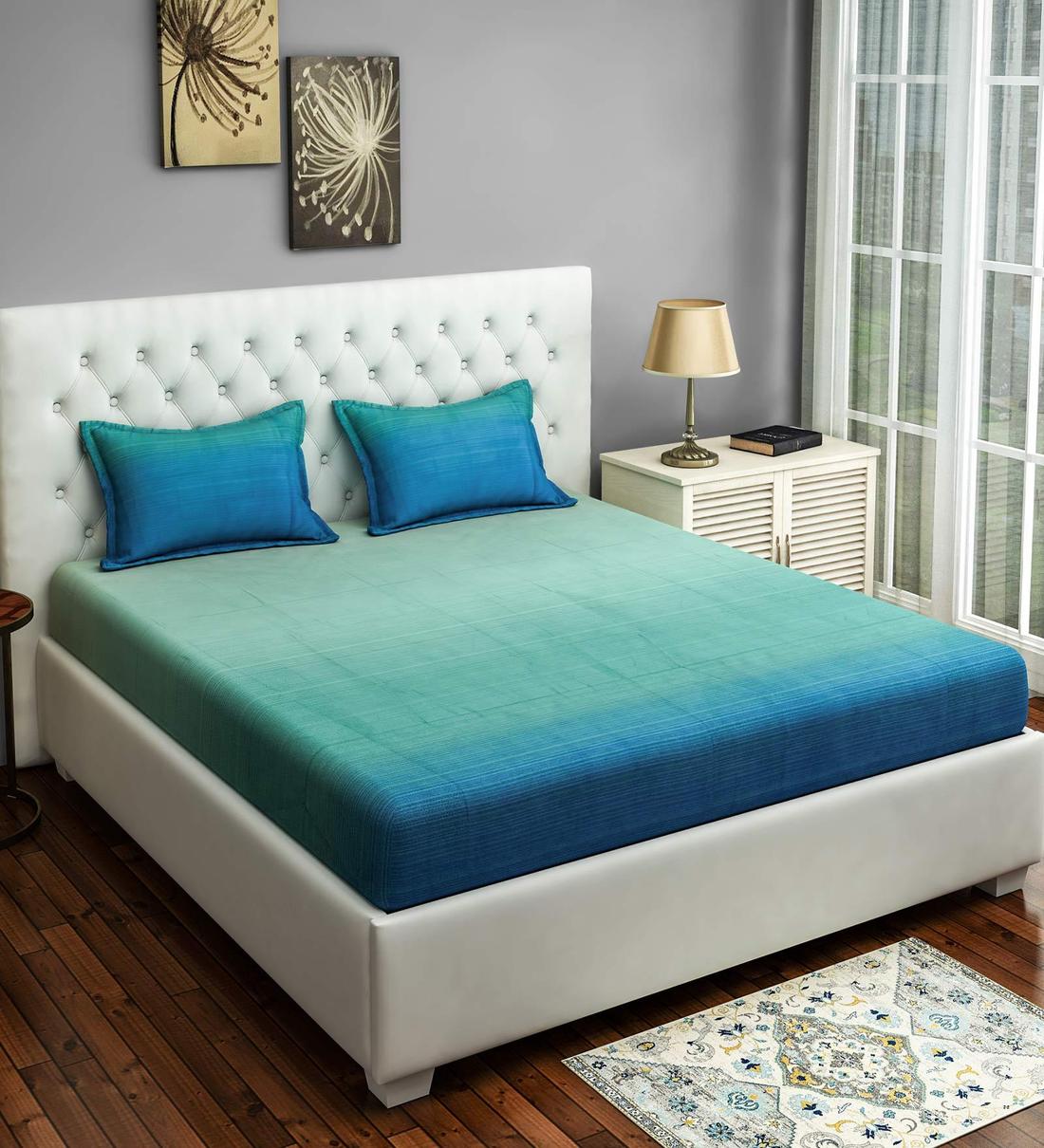 double cot cotton bed sheets