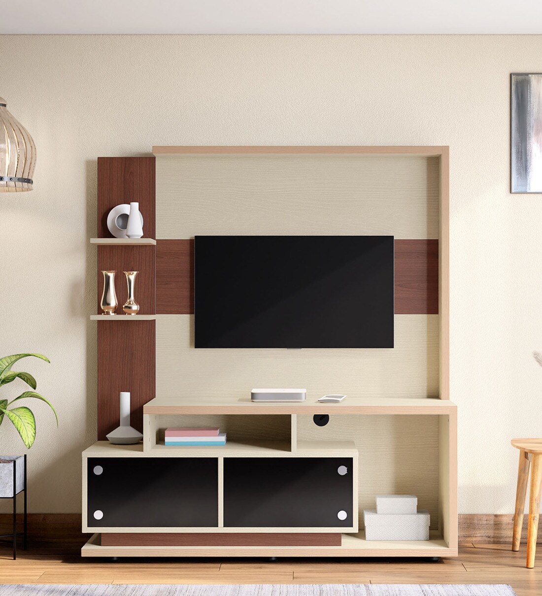 Buy Celestine Book Shelf in Brown Finish at 10 OFF by Godrej Interio