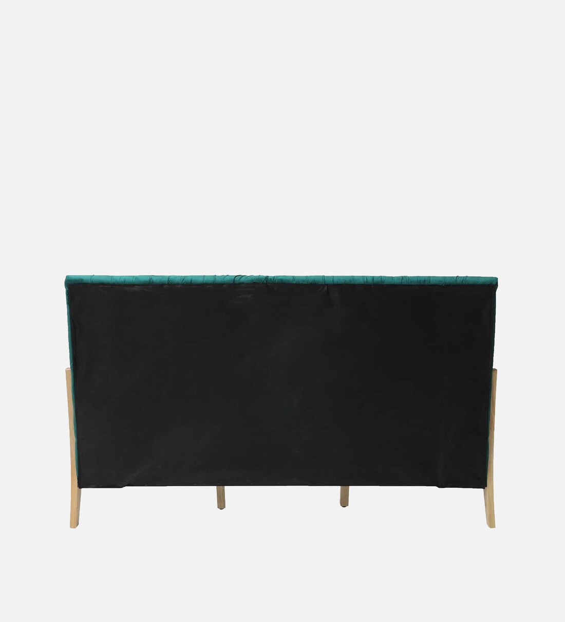 Buy Celia Upholstered Queen Size Bed In Natural Finish By Casacraft