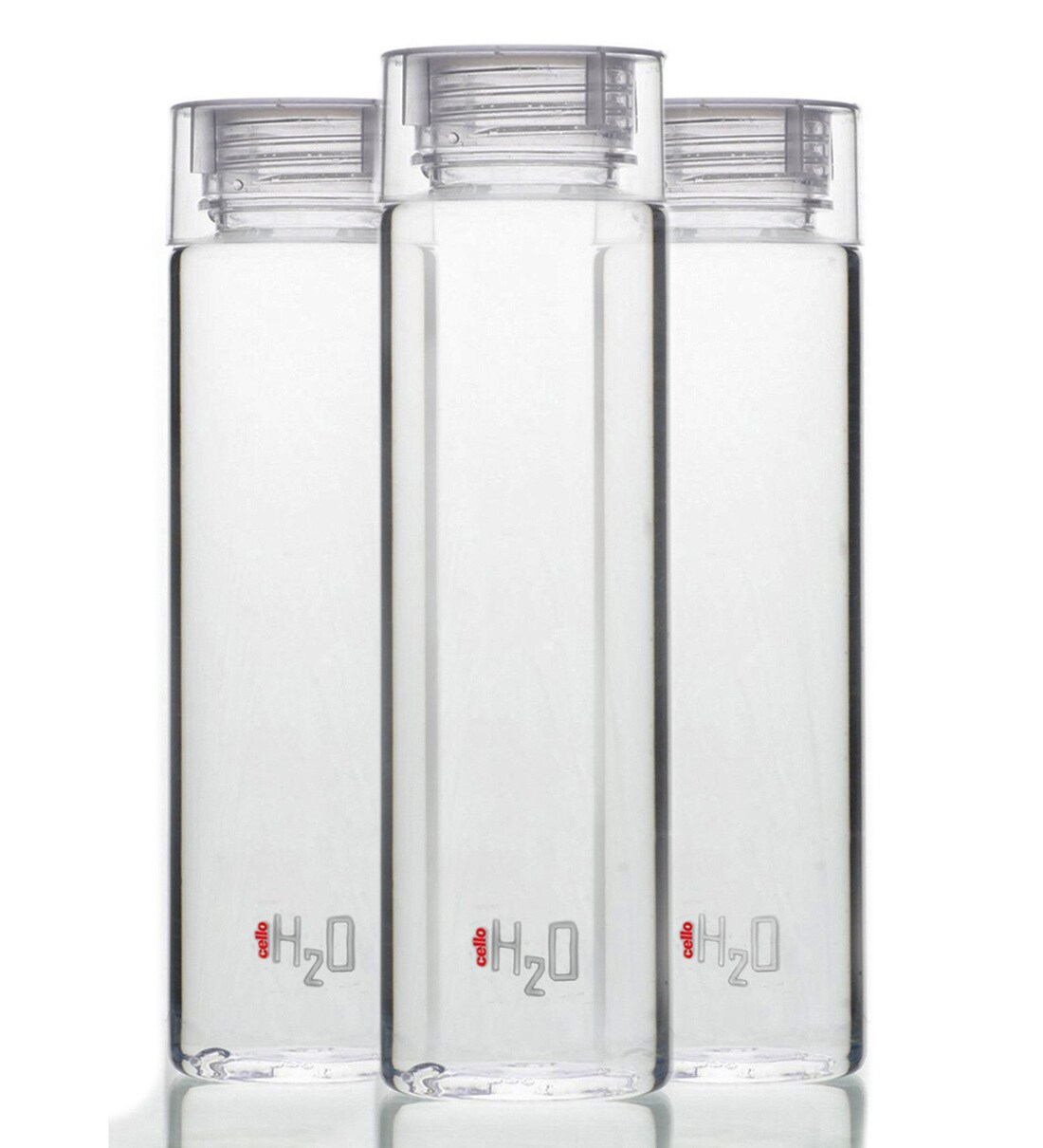 Buy Cello H2o Premium Edition Clear Plastic Bottle 1000 Ml Set Of 3 Online Plastic Bottles Bottles Dining Bar Pepperfry Product