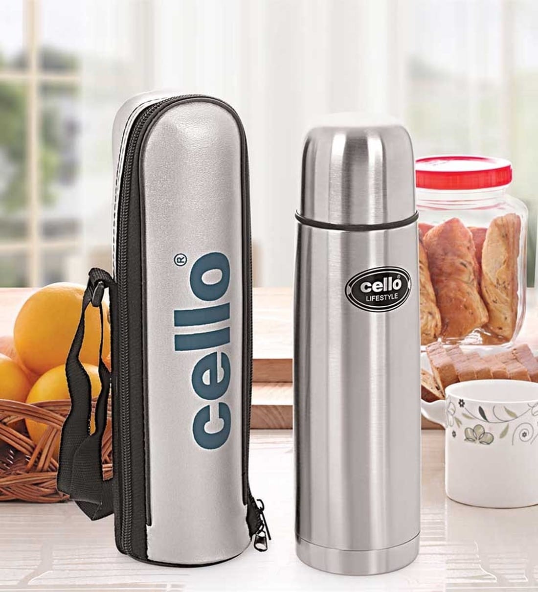 cello thermosteel bottle 750 ml