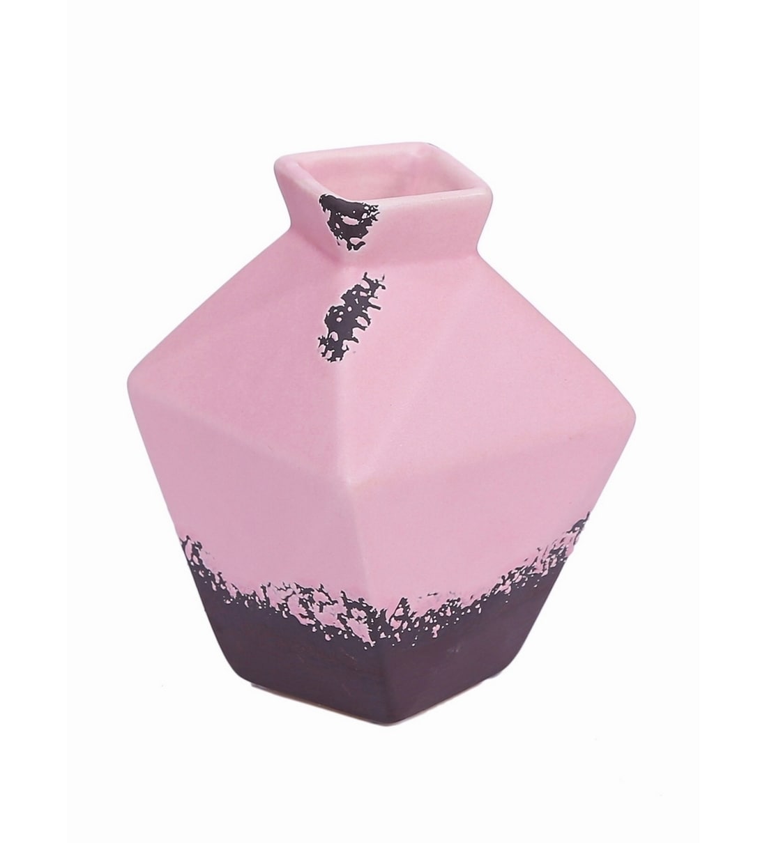 Buy Ceramic Pink Flower Vase by Aapno Rajasthan Online Modern and
