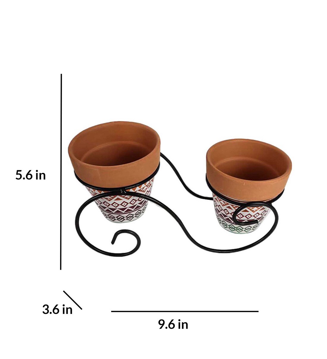 Buy Ceramic Table Planter By Market 99 Online Desk Pots Pots
