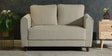 Cedri Fabric 2 Seater Sofa In Beige Colour