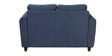 Cedri Fabric 2 Seater Sofa In Navy Blue Colour