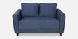 Cedri Fabric 2 Seater Sofa In Navy Blue Colour
