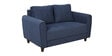 Cedri Fabric 2 Seater Sofa In Navy Blue Colour
