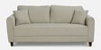Cedri Fabric 3 Seater Sofa In Beige Colour