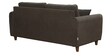 Cedri Fabric 3 Seater Sofa In Chestnut Brown Colour