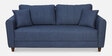 Cedri Fabric 3 Seater Sofa In Navy Blue Colour