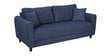 Cedri Fabric 3 Seater Sofa In Navy Blue Colour