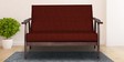 Celene 2 Seater Sofa in Red Colour