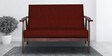 Celene 2 Seater Sofa in Red Colour