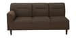 Celso Fabric LHS Sectional Sofa (3 + Lounger) in Chestnut Brown Colour