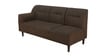 Celso Fabric LHS Sectional Sofa (3 + Lounger) in Chestnut Brown Colour