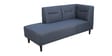 Celso Fabric RHS Sectional Sofa (3 + Lounger) in Spruce Blue Colour