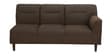 Celso Fabric RHS Sectional Sofa (3 + Lounger) in Chestnut Brown Colour