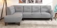 Celso Fabric RHS Sectional Sofa (3 + Lounger) in Slate Grey Colour