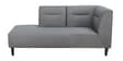 Celso Fabric RHS Sectional Sofa (3 + Lounger) in Slate Grey Colour