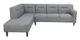 Celso Fabric RHS Sectional Sofa (3 + Lounger) in Slate Grey Colour