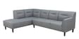 Celso Fabric RHS Sectional Sofa (3 + Lounger) in Slate Grey Colour