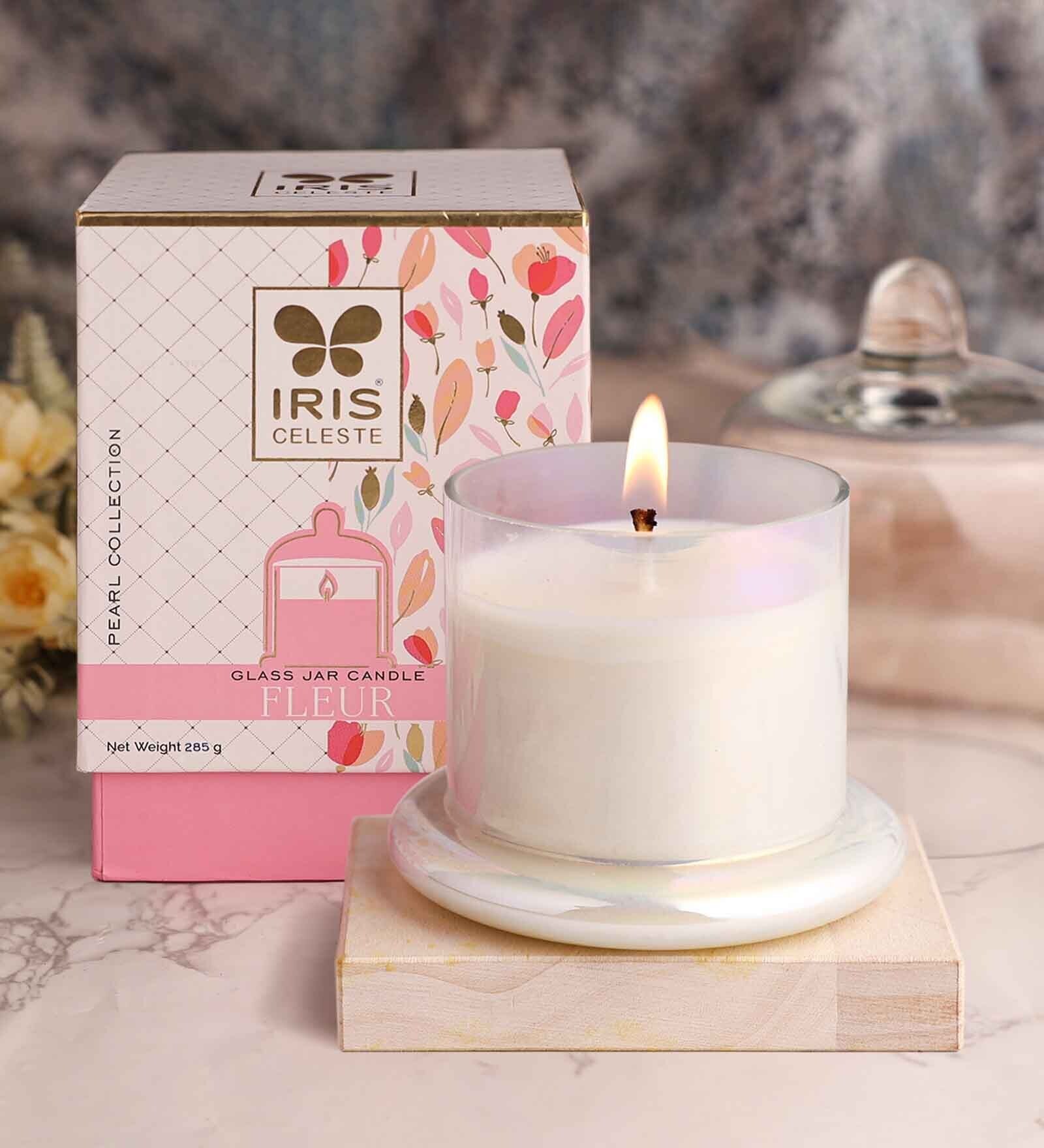 Celeste Bell Jar Candle Fragrance Fragrance Pearl Collection-285g