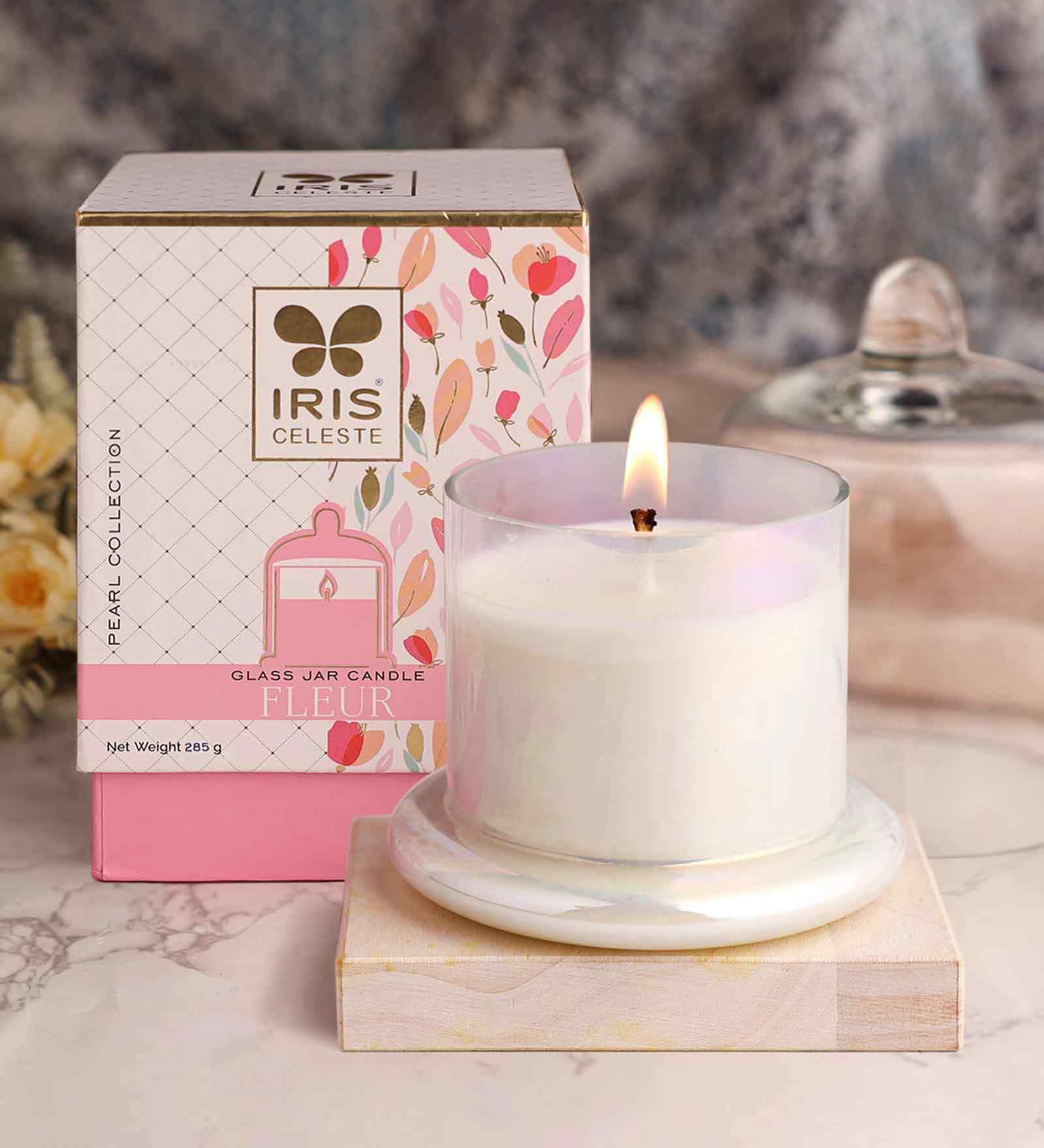 Celeste Bell Jar Candle Fragrance Fragrance Pearl Collection-285g