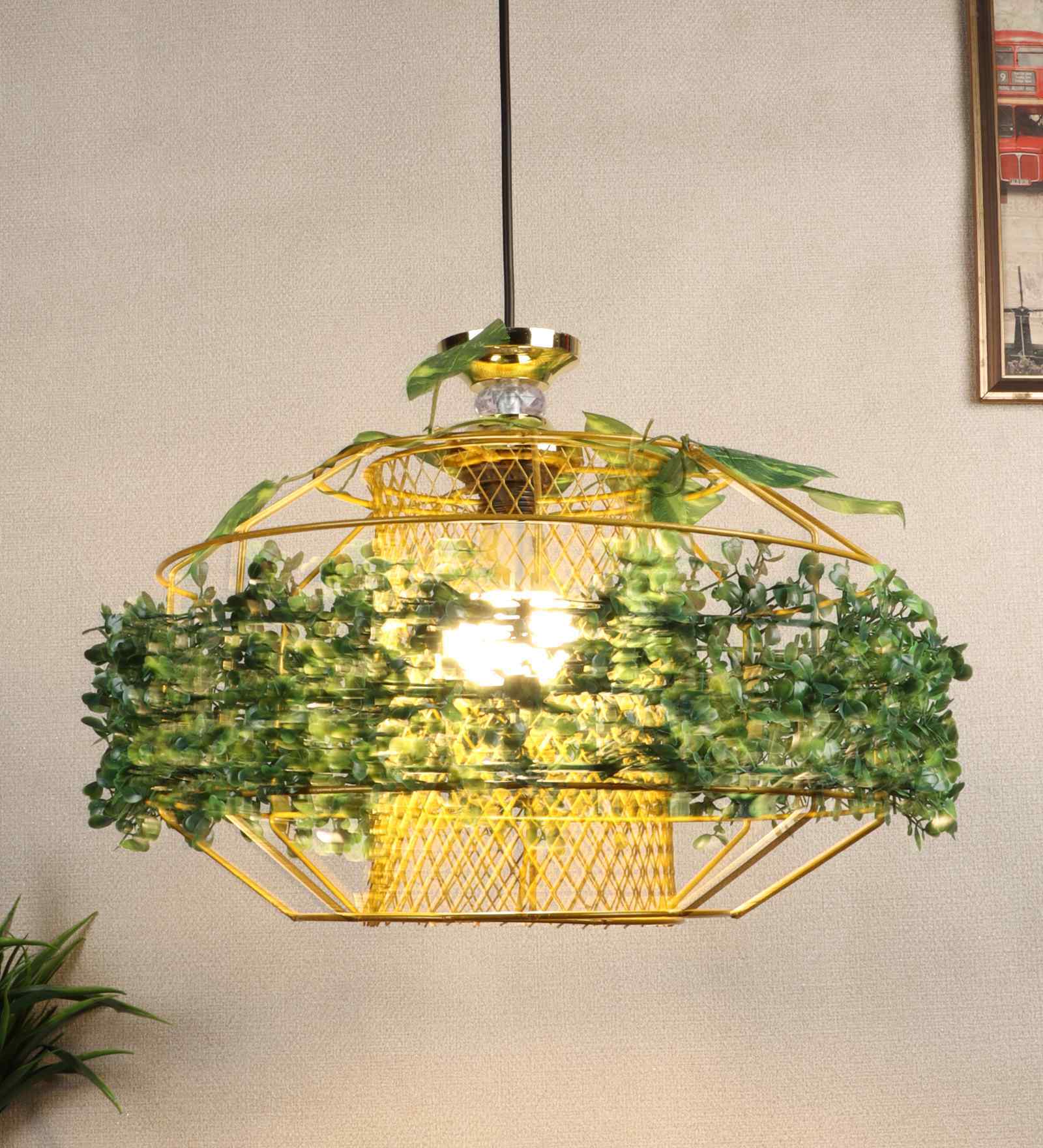Celeste Black Iron Hanging Light | E27 holder | without Bulb | Eliante