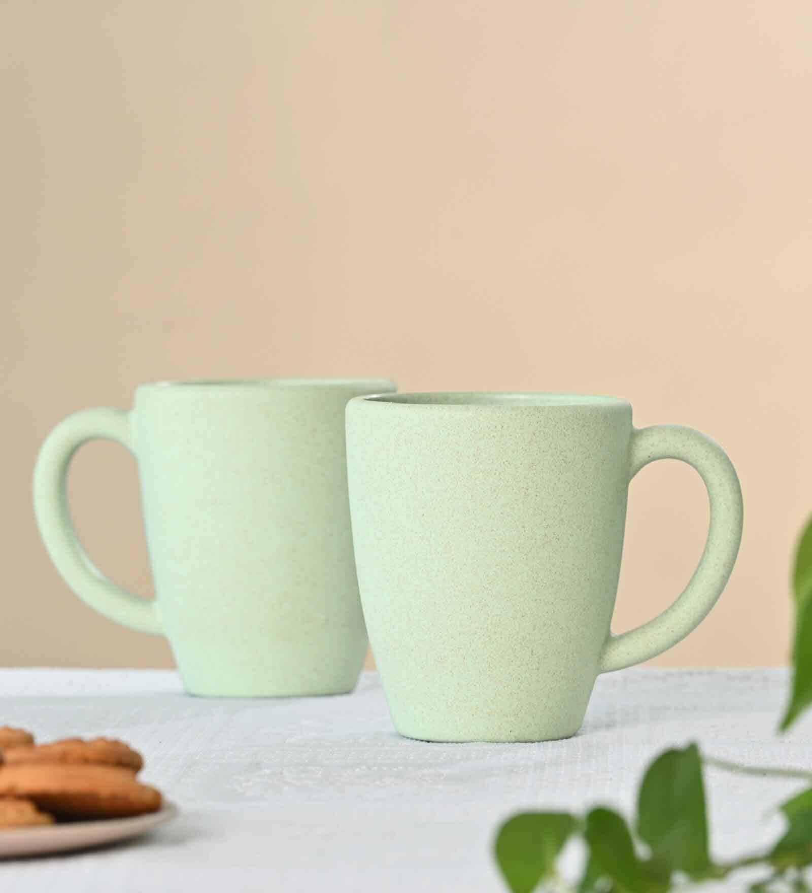 Celeste Classic Coffee Mug 300 ml (2 Pc)Rice Husk Biocomposite