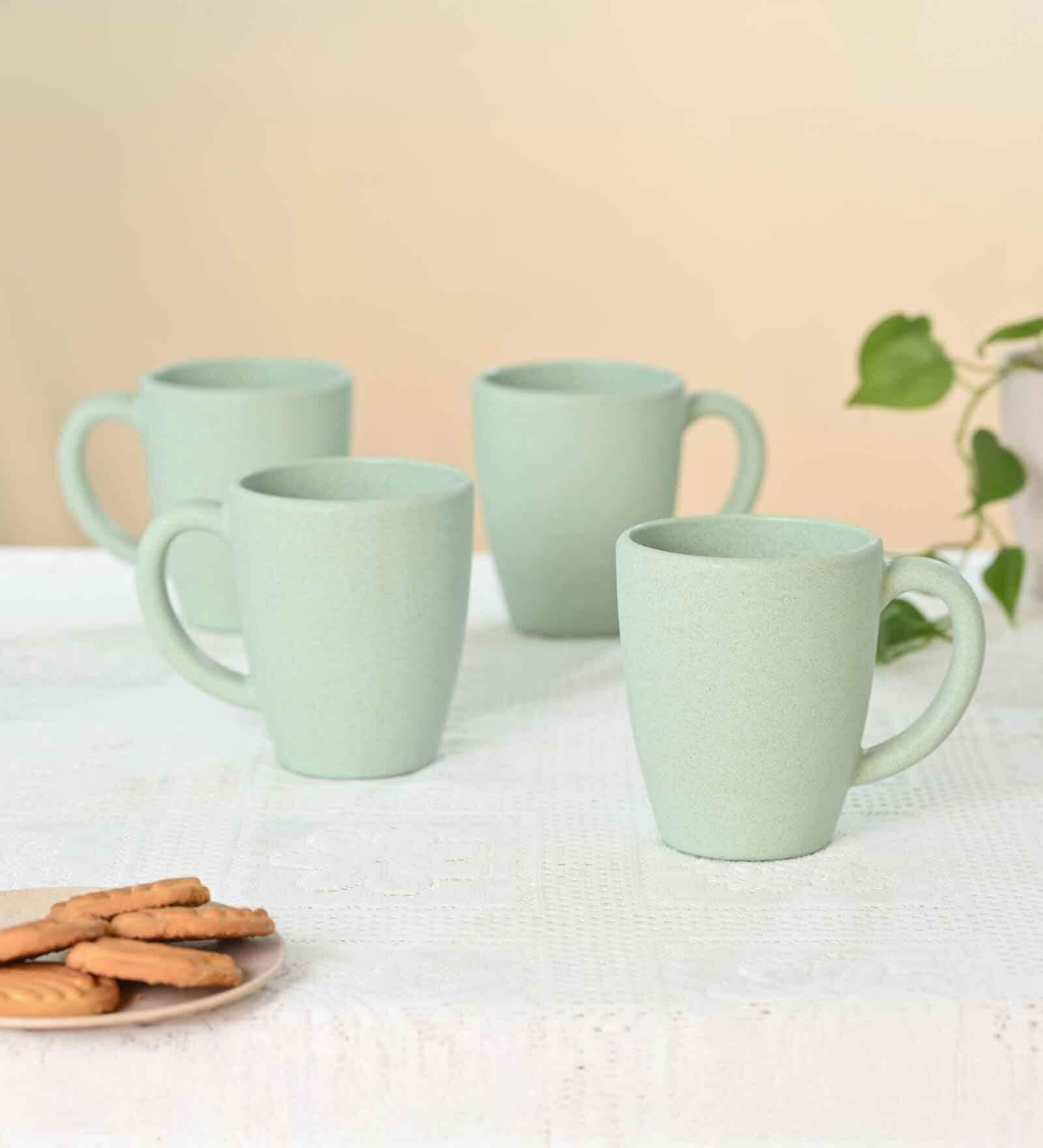 Celeste Classic Coffee Mug 300 ml (4 Pc)Rice Husk Biocomposite