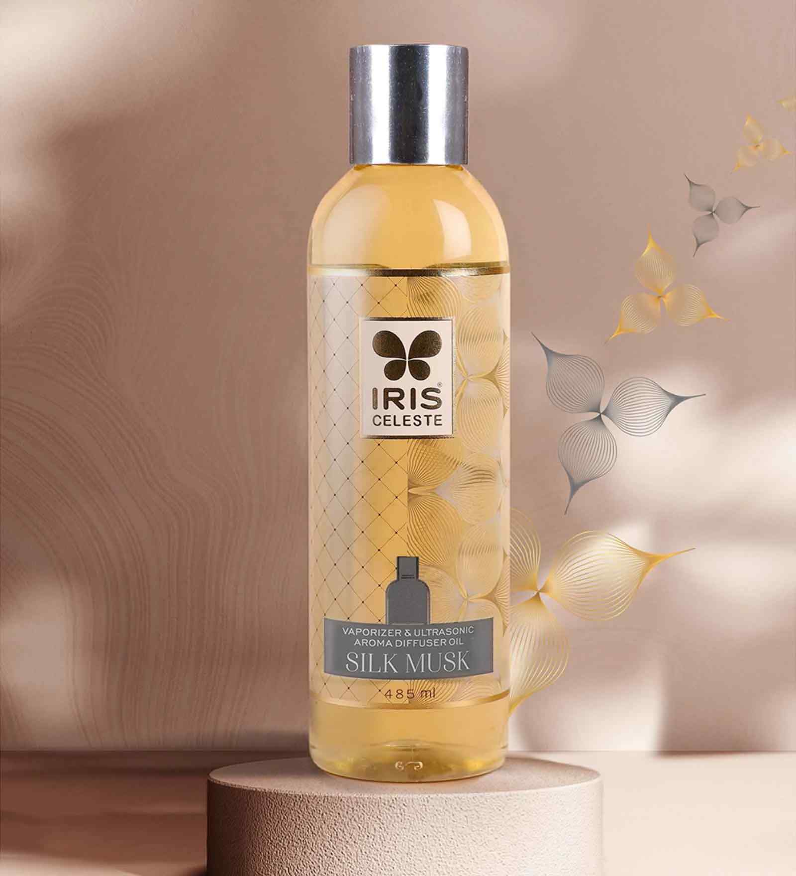 Celeste Silk Musk Fragrance Vaporizer and Ultrasonic Aroma Diffuser oil Fragrance- 485ml