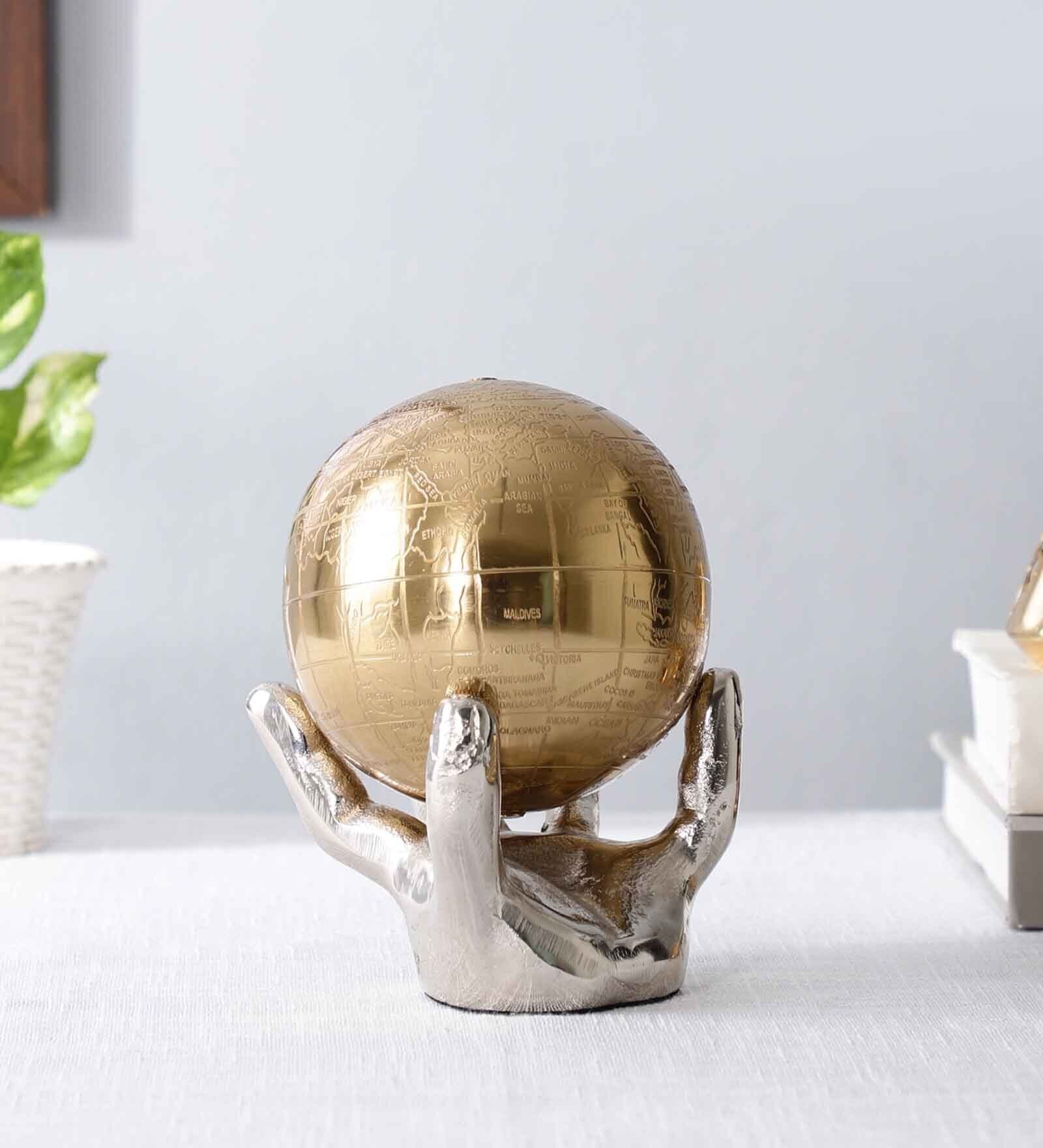Celestial Grip Art Deco Globe