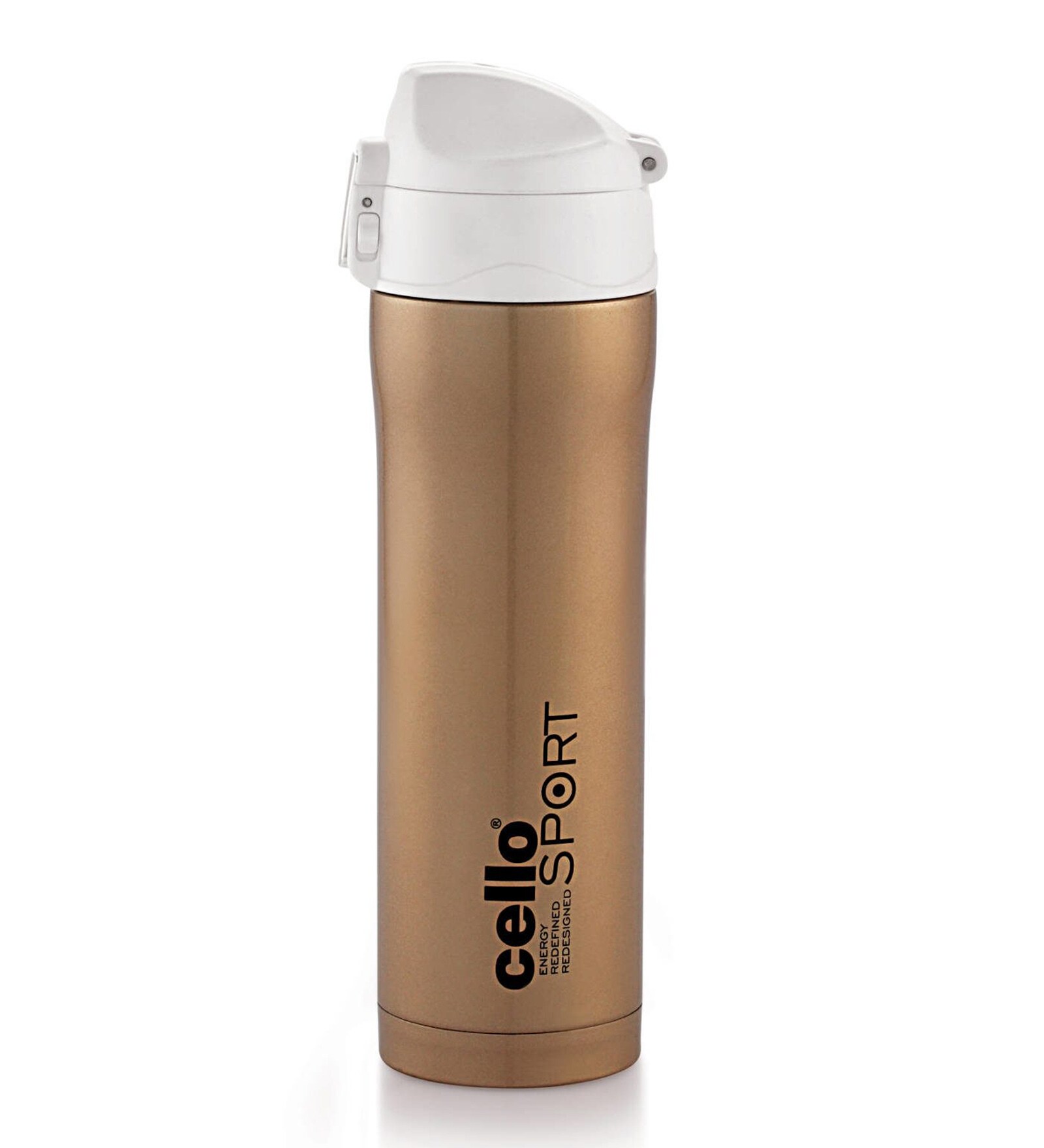 Cello Joy Sip Stainless Steel Bottle, 500ml, Gold