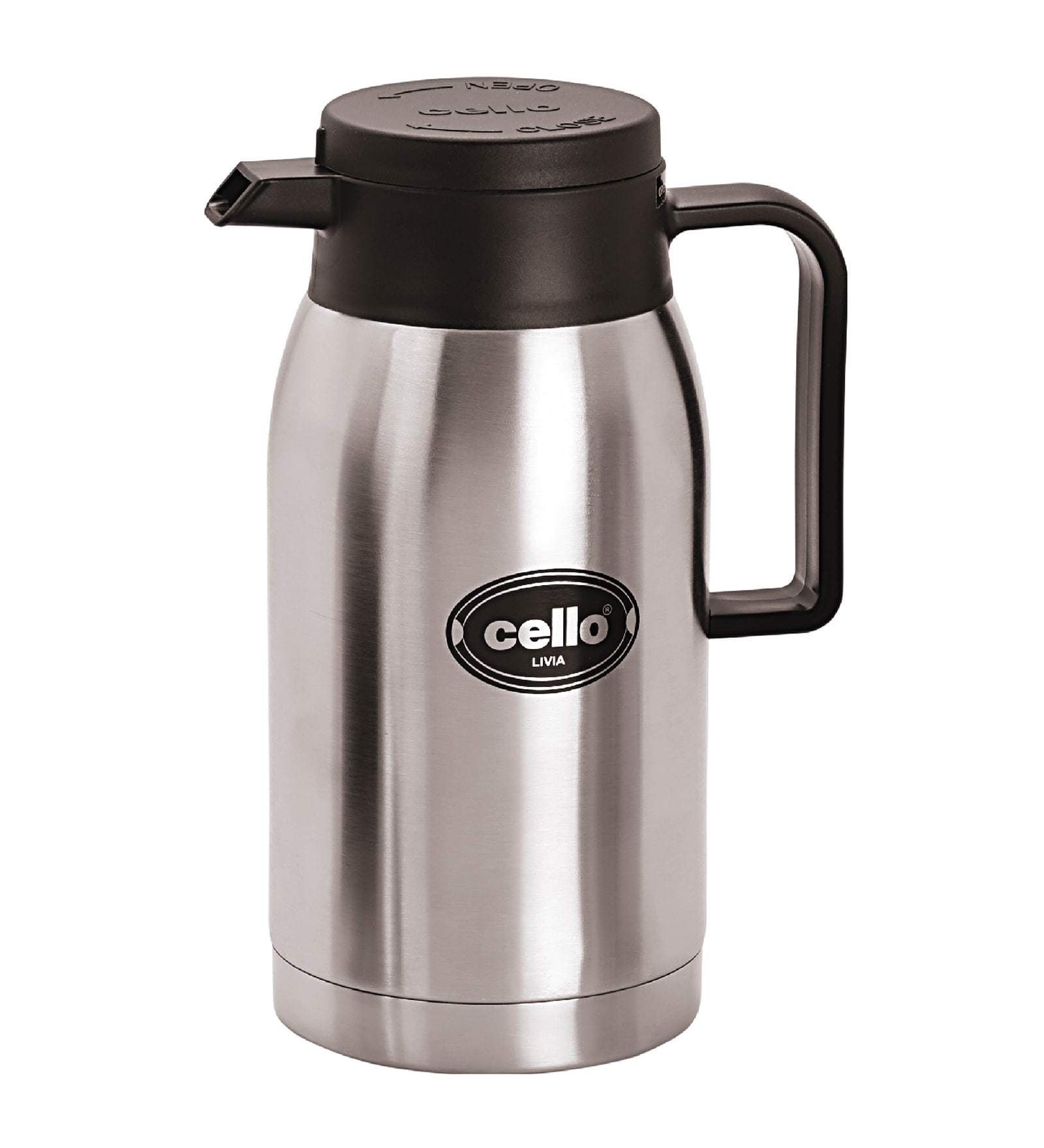 Buy Cello Livia Silver Stainless Steel 750 ML Flask Online Jugs