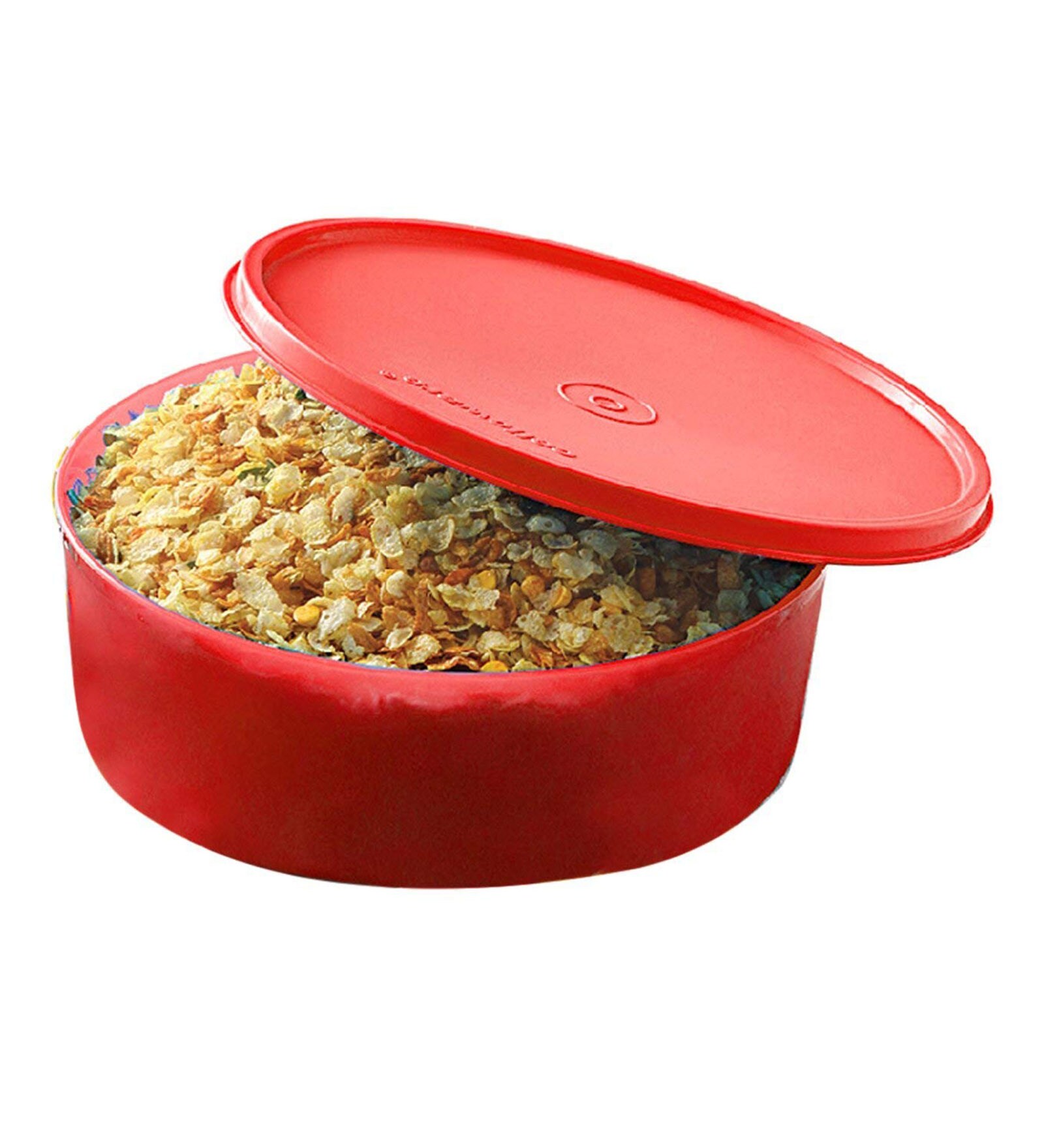Cello Max Fresh Supremo Porta Pranzo In Acciaio Inox 300 Ml – Set Con Contenitore Ermetico E Custodia Morbida, Rosso - 3