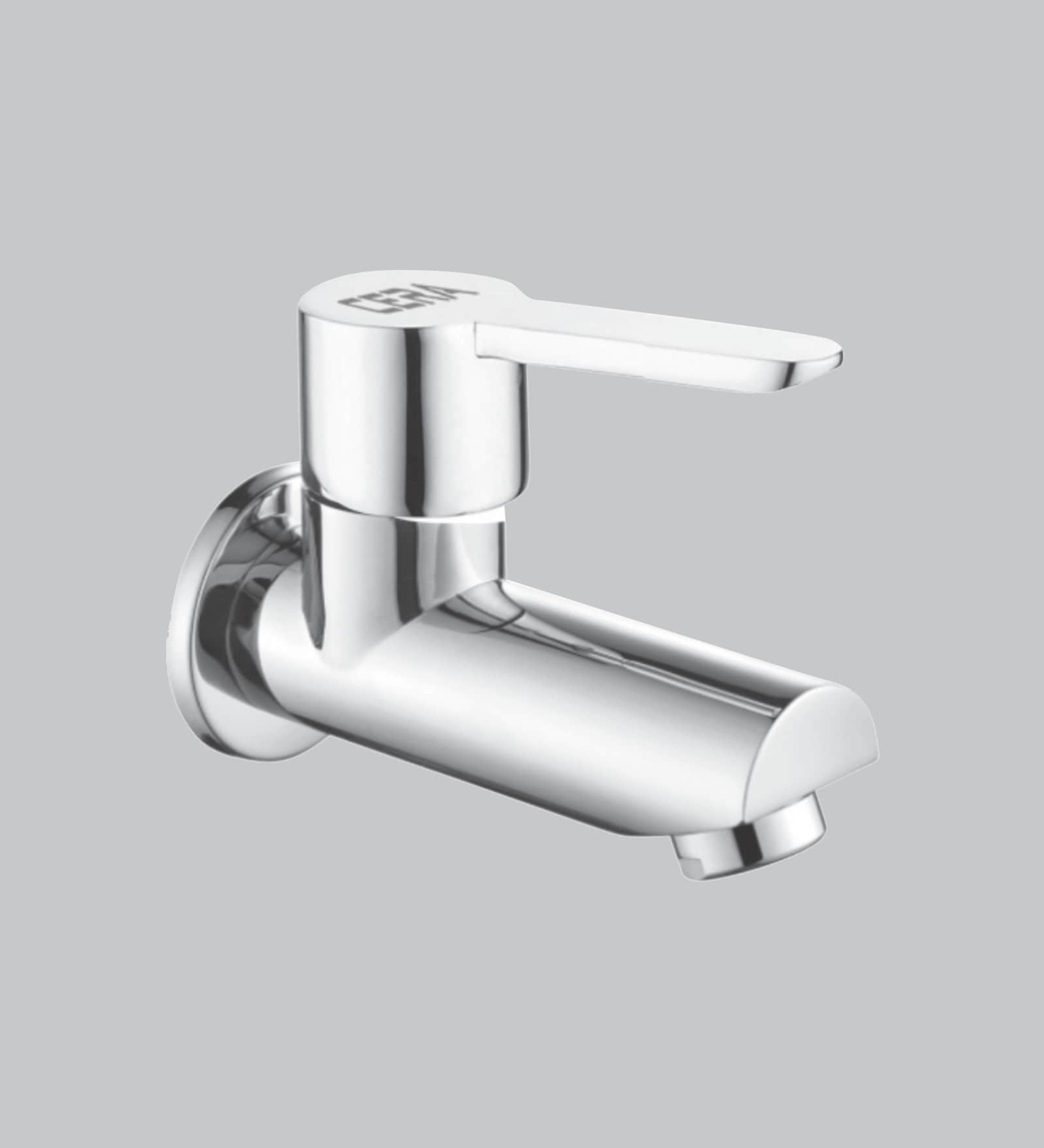 Buy Brass Bib Cock Bathroom Tap In Chrome Finish Model No F1008151 By Cera Online Taps