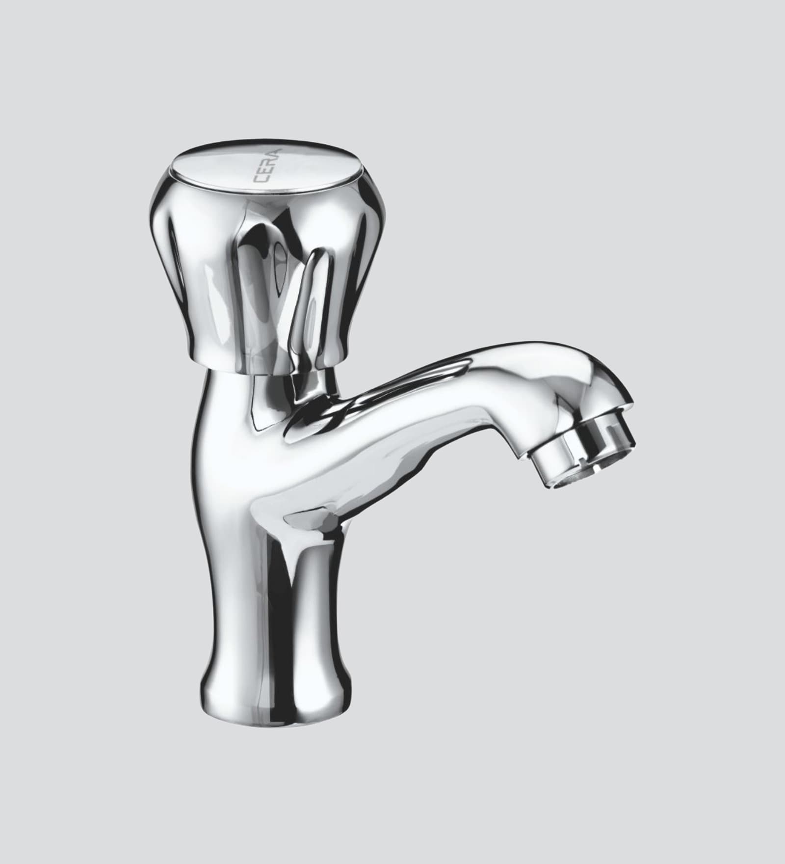 Buy Brass Pillar Cock Basin Tap In Chrome Finish (Model No F3001103