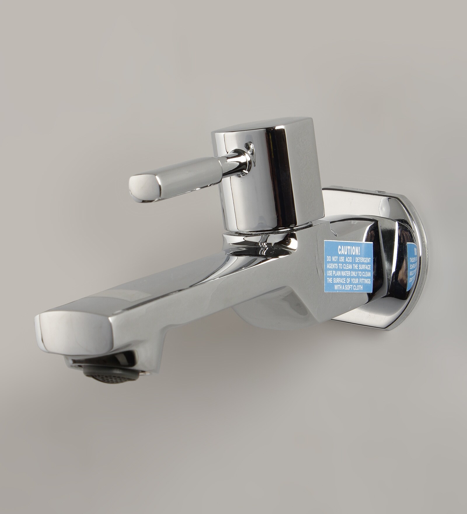 Buy Brass Bib Cock Bathroom Tap In Chrome Finish (Model No: F1014152 ...