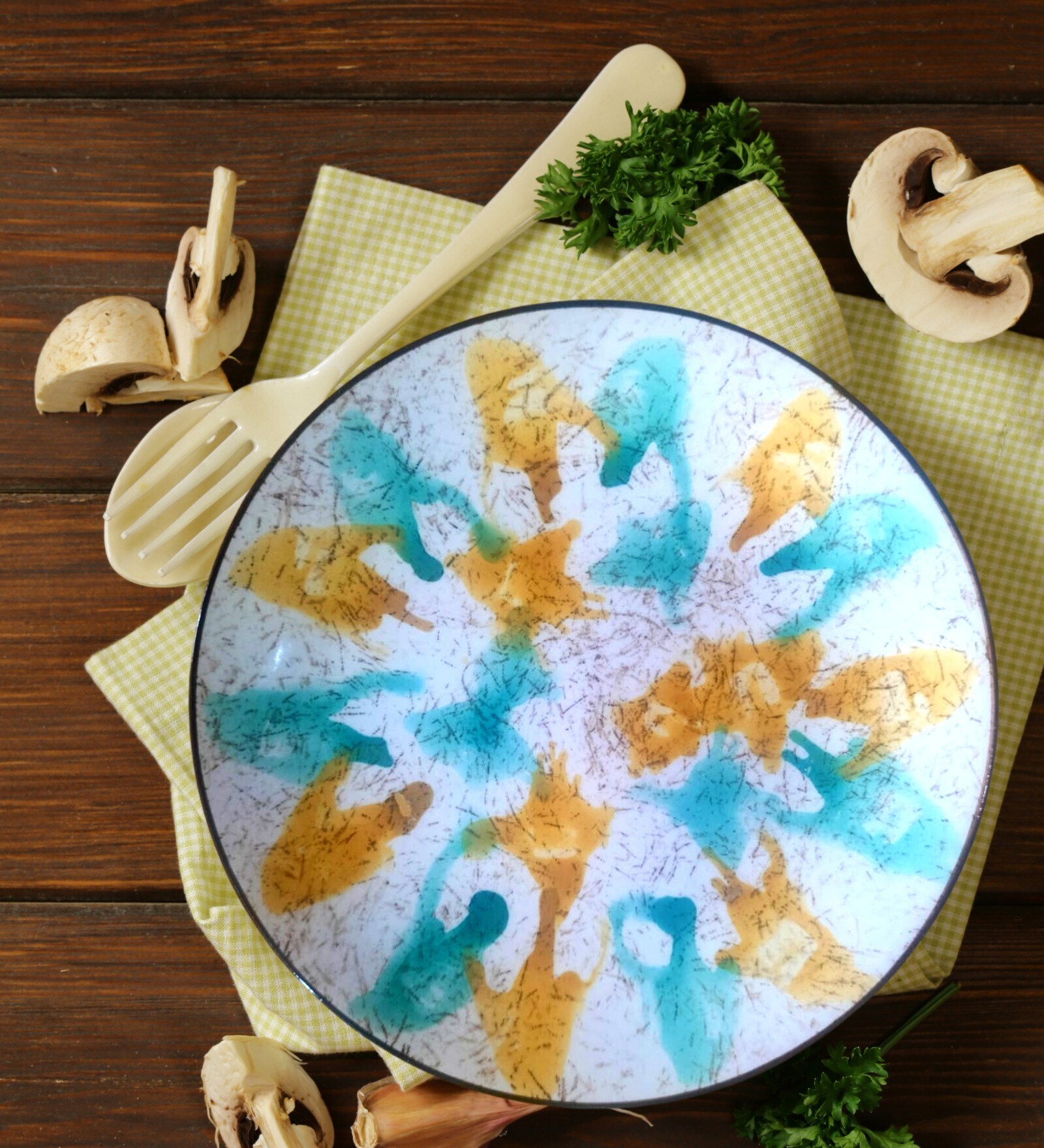 Buy Ceramic Multicolour Quarter/Snack Plate (Set of 2 ) By Maatikosh at