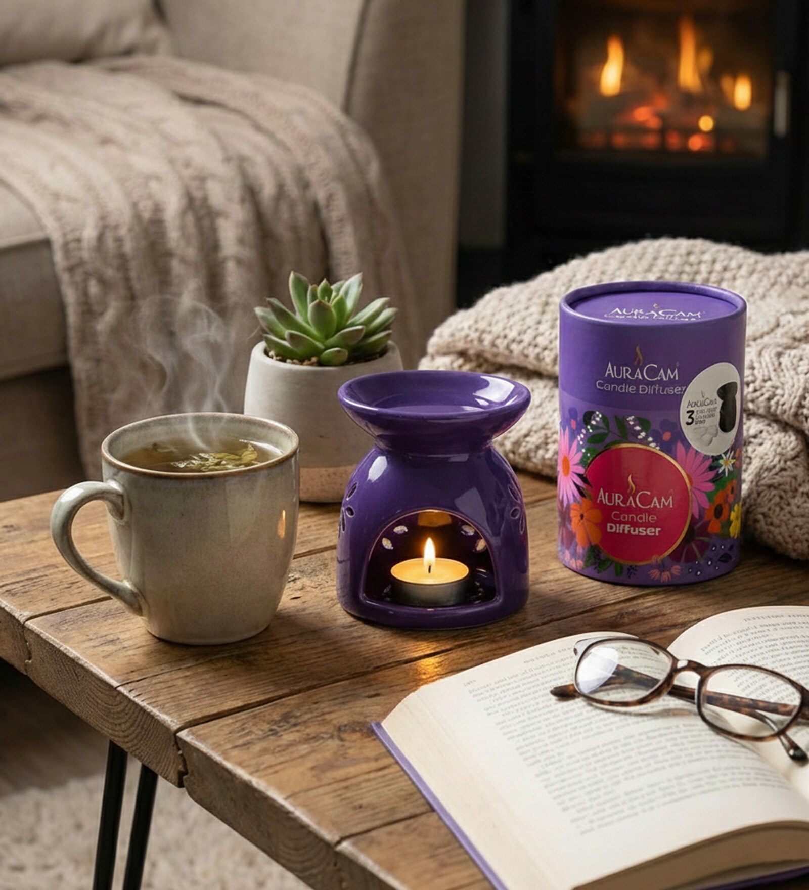 Ceramic Diffuser  (Lilac)