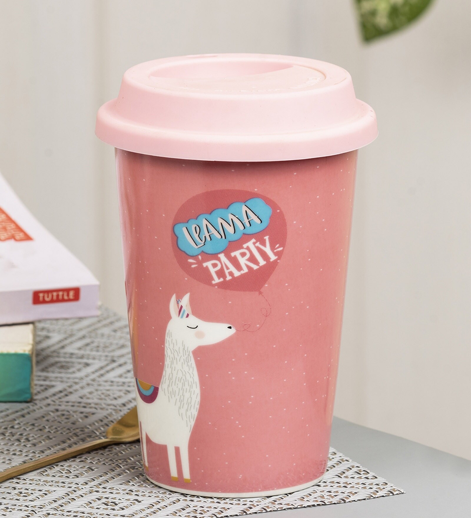 Jay 400ml Multicolour Coffee Tumbler
