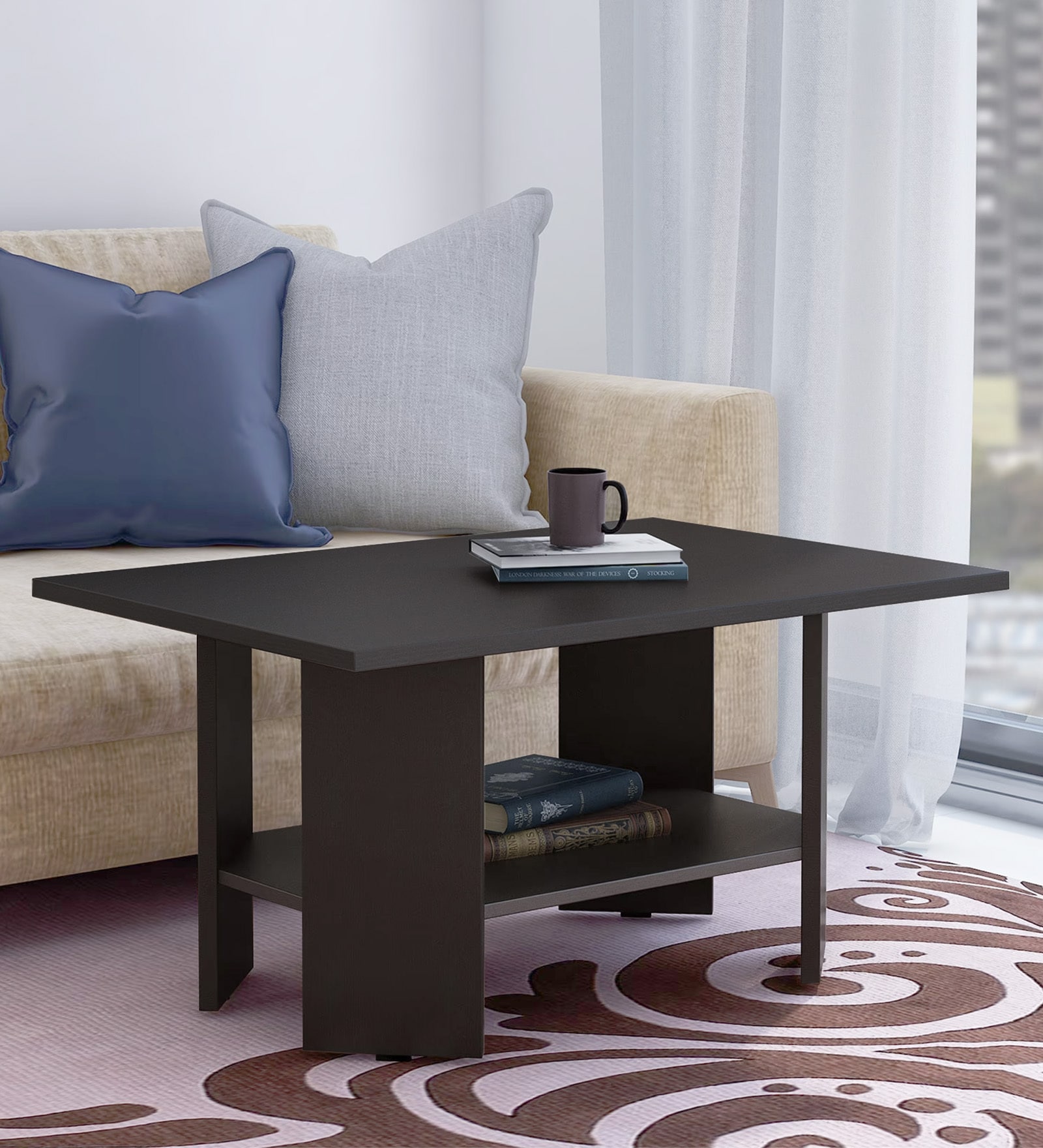 Buy Cervus Centre Table in Wenge Finish at 21% OFF by Crystal Furnitech ...