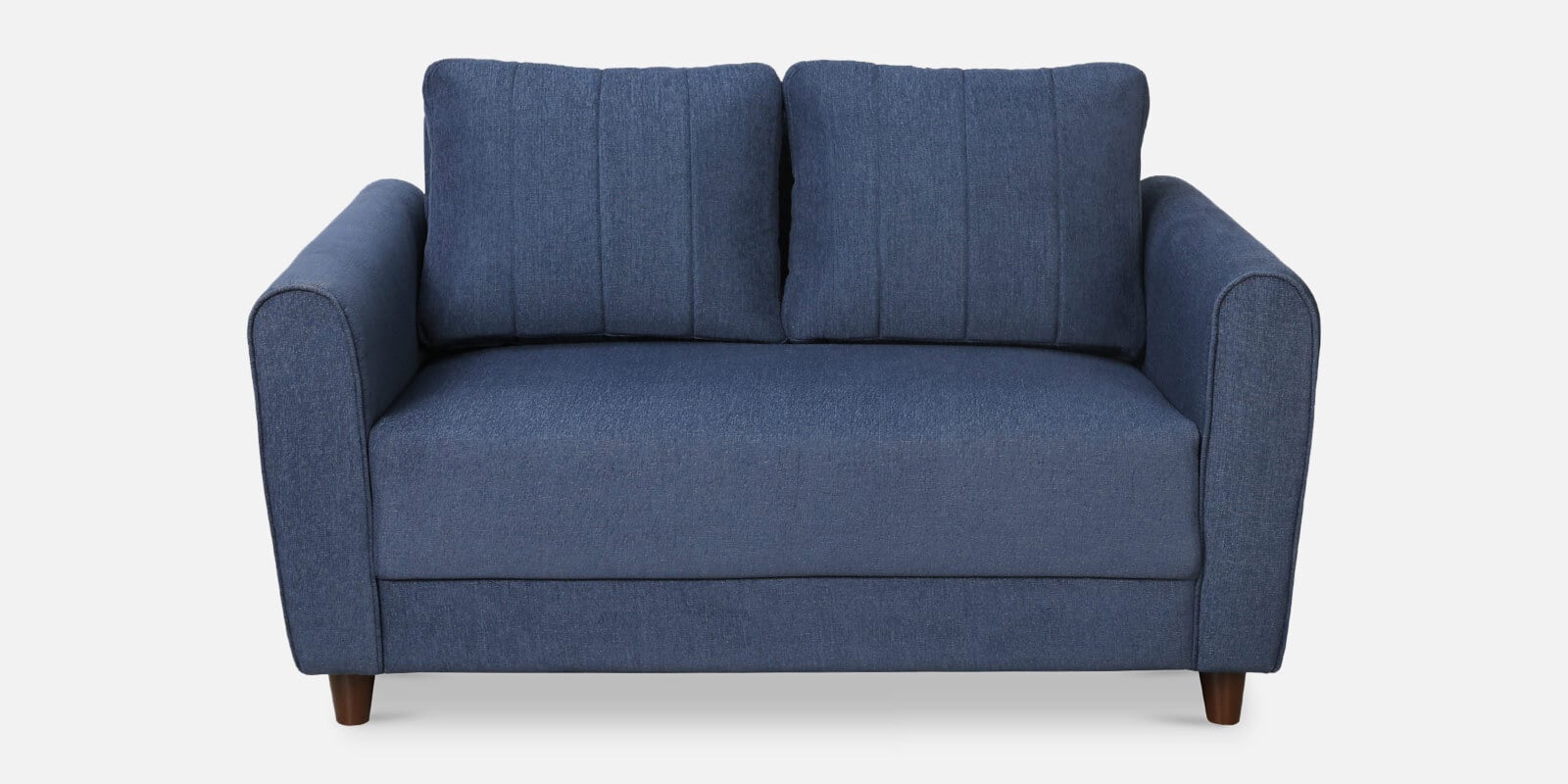 Cedri Fabric 2 Seater Sofa In Navy Blue Colour