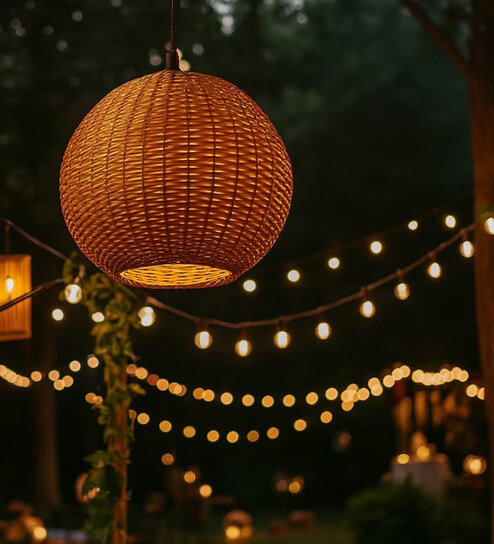 Ceiling Lamps For Living Room,Bamboo Hanging Lights For Balcony,Bamboo Pendant Lights For Ceiling